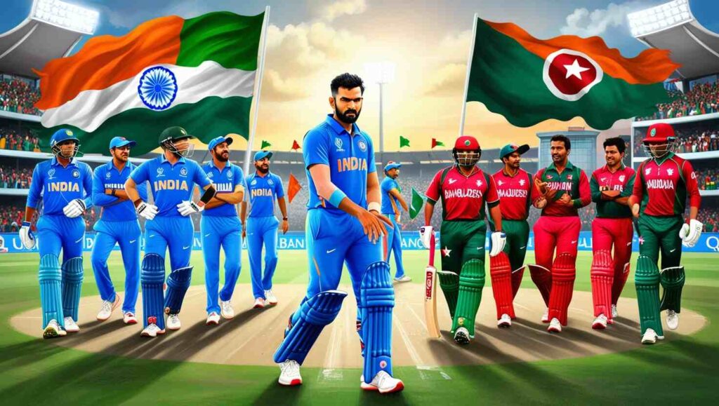 India national cricket team vs Bangladesh national cricket team players